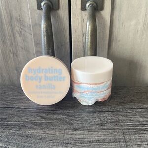 Vanilla Hydrating Body Butter and Whipped Body Polish Set
